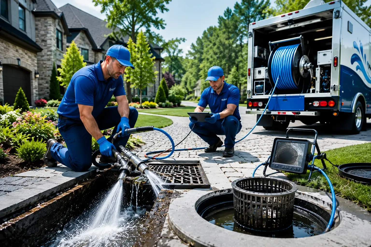 Local outdoor drain cleaning professionals in Conway, AR
