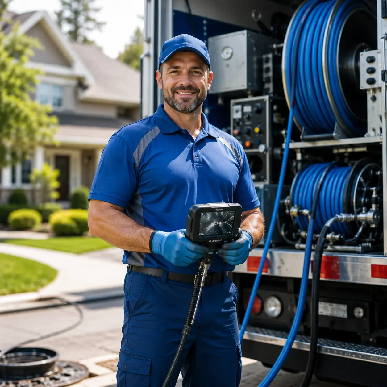 Local outdoor drain cleaning specialists in Conway, AR